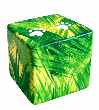 URNA CINERARIA CUBO VERDE