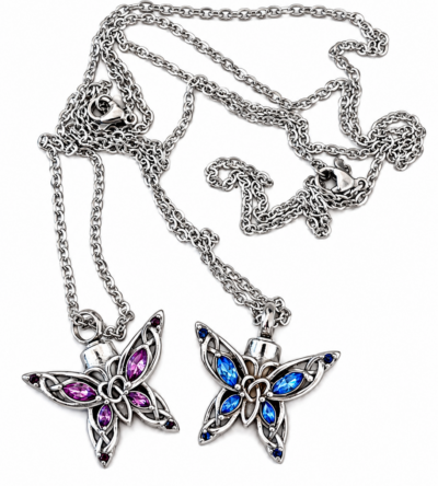 COLLANA CINERARIA FARFALLA